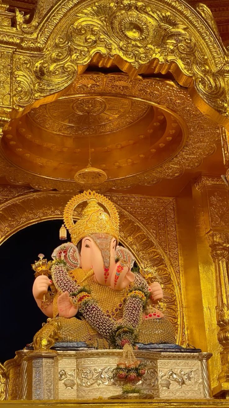 Golden Ganesha Pune Golden Ganesha Pune